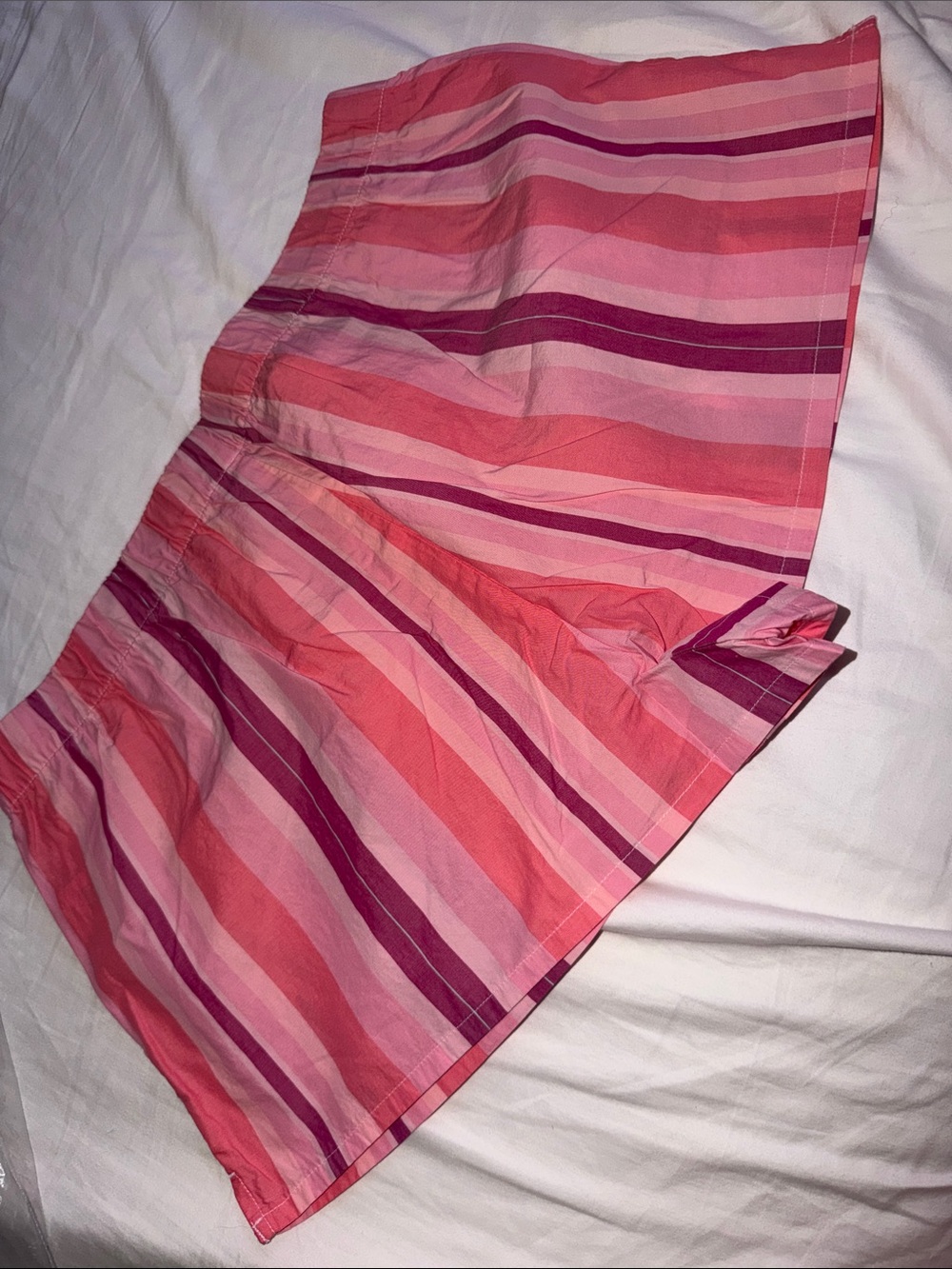 American Eagle Outfitters Pink & Magenta Striped lounge shorts - Picture 5 of 6